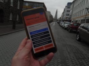 Reykjavík, COVID app