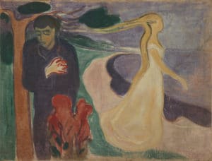 Edvard Munch, «Løsrivelse», 1896. FOTO: Munchmuseet