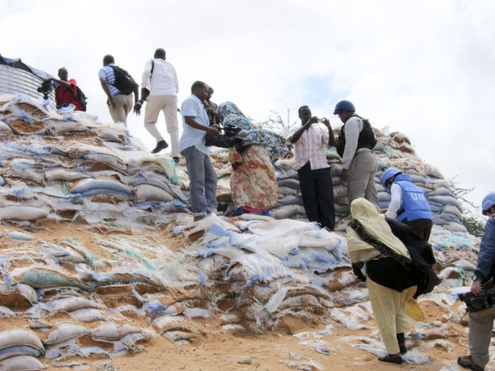 FN-foto: Humanitær reaktion på tørke 2011 i Somalia og Kenya.