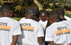 Young-men-Nitasimama-Imara-training-gender-equality-Africa