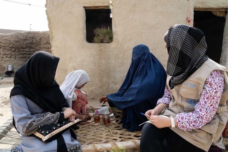Nangarhar-Afghanistan-woman-OCHA-east-province-house