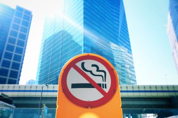 rygning forbudt-skilt-højhus