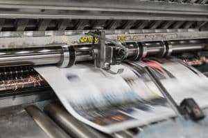 newspaper press