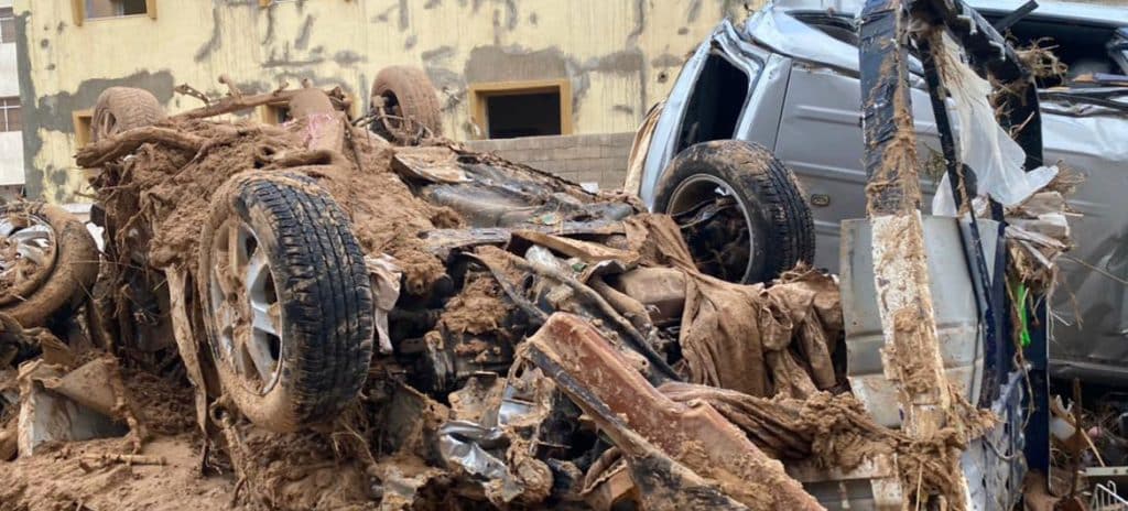Oversvømmelserne i Libyen har ødelæggende konsekvenser for byen Derna