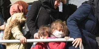 Flüchtlinge und Migranten an Türkei-Griechenland Grenze