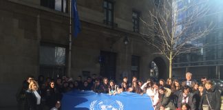 Μαθητές του 3ου Γυμνασίου Ιλίου στα γραφεία του ΟΗΕ στις Βρυξέλλες