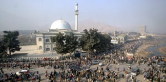 The Pul-e-Kheshti Mosque in Kabul, Afghanistan. (file)
