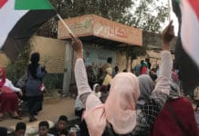 διαδηλωτές, Σουδάν