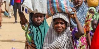 Εσωτερικά εκτοπισμένα παιδιά στη Νιγηρία