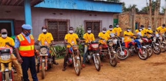 300 οδηγοί στην Κεντρική Αφρική έλαβαν πληροφορίες για την πρόληψη του κορωνοϊού