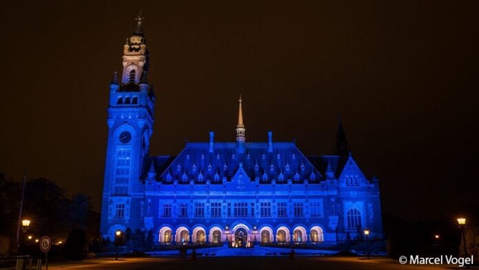 Peace Palace in the Hague, the Netherlands