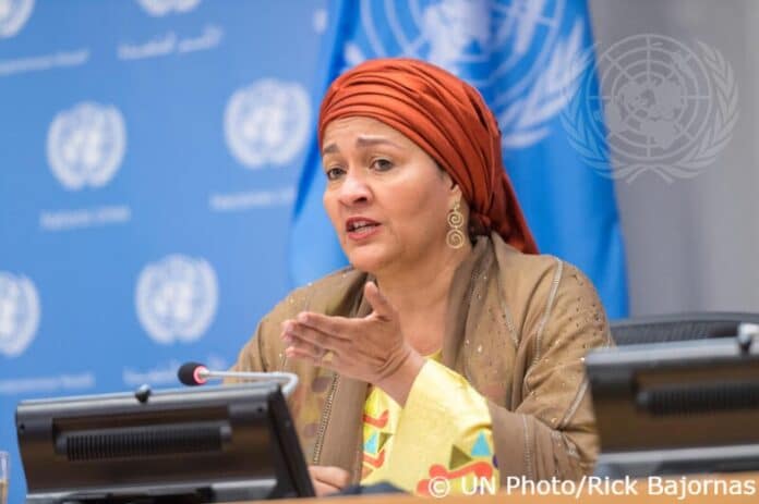 UN Deputy Secretary-General Amina Mohammed © UN Photo/Rick Bajornas