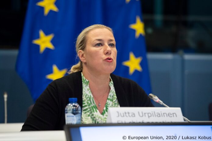 European Commissioner for International Partnerships Jutta Urpilainen © European Union, 2020 / Lukasz Kobus