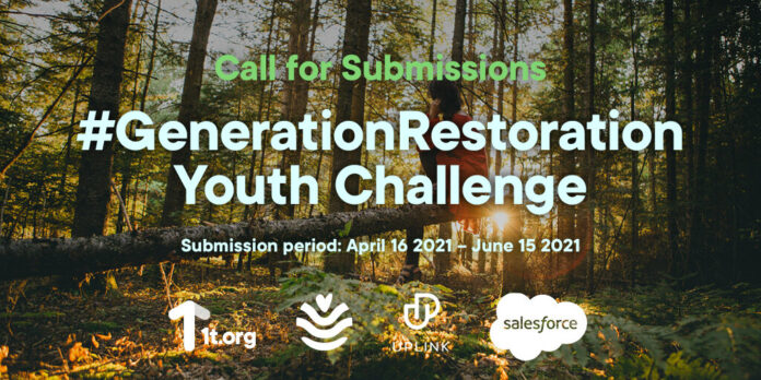 #GenerationRestoration Youth Challenge banner
