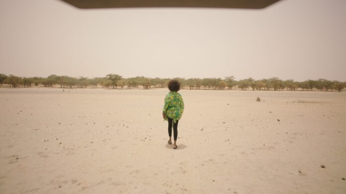 Inna Modja walking across the Sahel