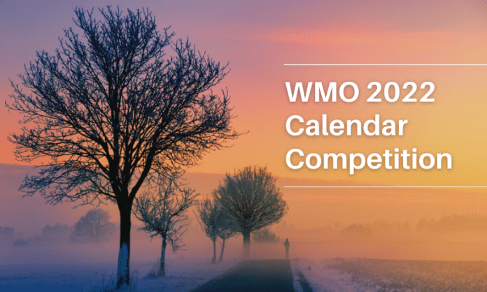 Winter sunset background | WMO calendar competition
