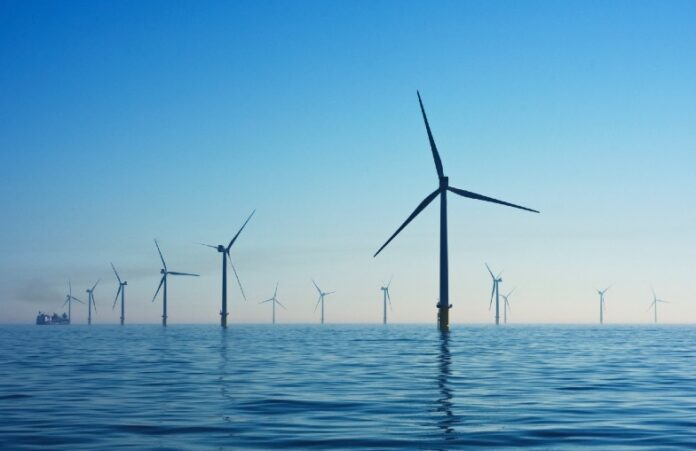 Windfarm at sea, Nicholas Doherty, via unsplash