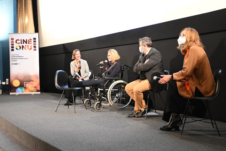 CineONU panellists for the screening of #SalePute