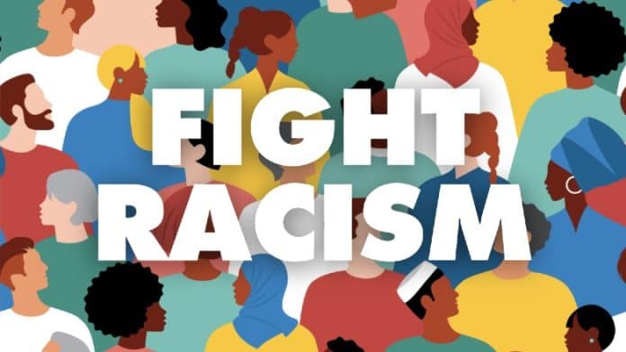 Fight Racism campaign banner