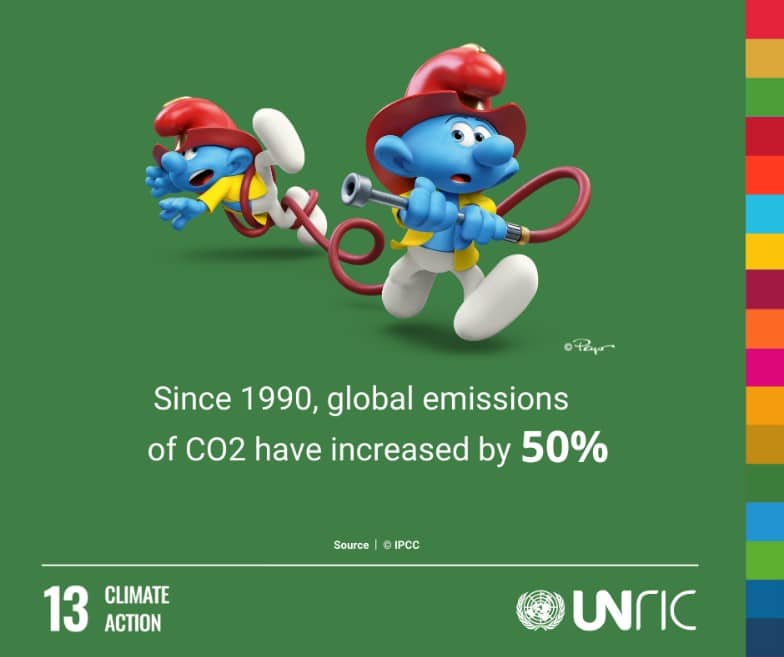 Smurf SDG Climate Action cards