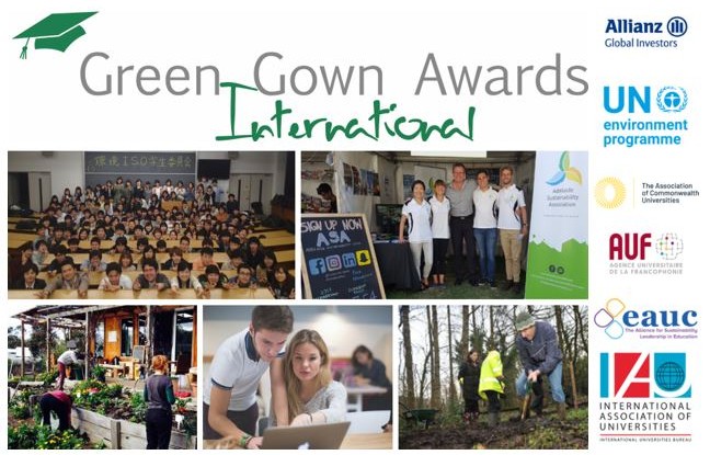 Green Gown Awards 2022 banner