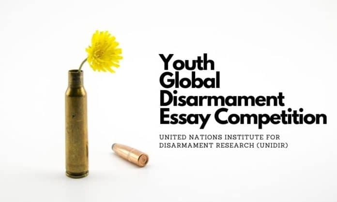 UNIDIR Youth Global Disarmament Essay Competition