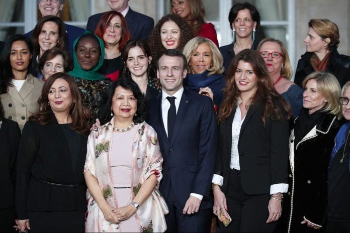 President Macron and women