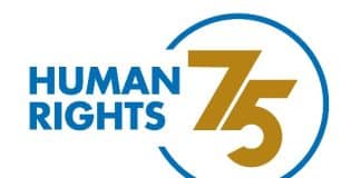 Human Rights 75 logo