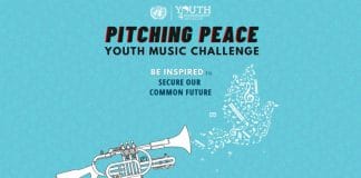 Pitching Peace Youth Music Challenge banner