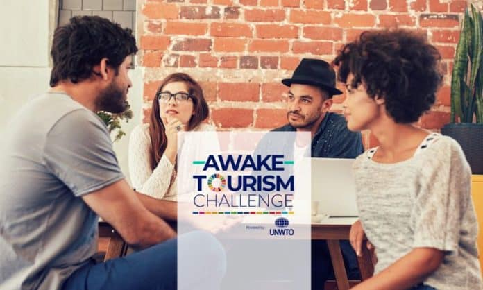 Young entrepreneurs featured in UNWTO Awake Tourism Challenge banner