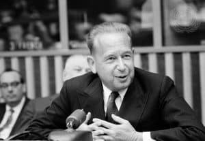 Dag Hammarskjöld, United Nations Secretary-General.
