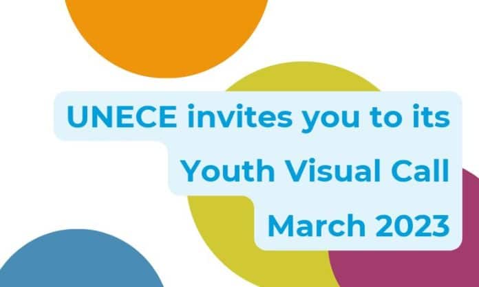 UNECE Youth Visual Call banner