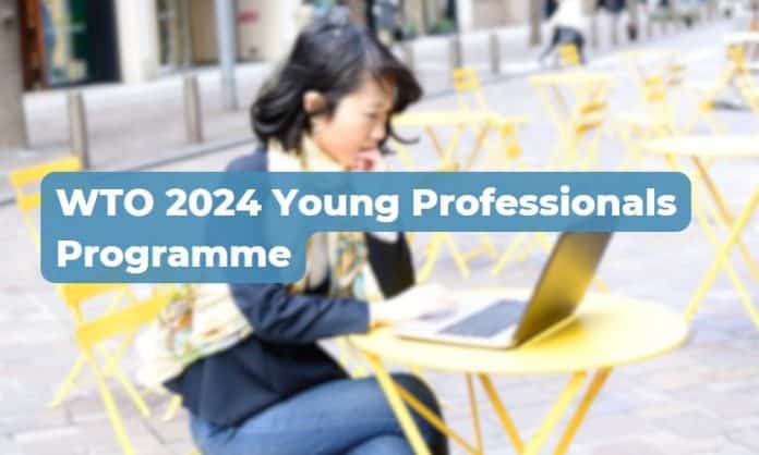 WTO Young Professionals Programme 2024 banner