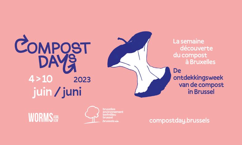 Brussels Compost Days poster, 4-10 June