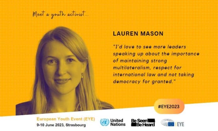 European Youth Event (EYE) - Lauren Mason
