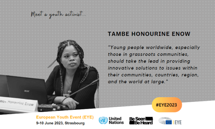 European Youth Event (EYE) - Tambe Honourine Enow