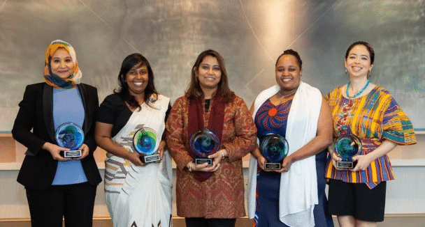 2020 OWSD Elsevier Foundation Award winners Photo credit: Alison Bert, Elsevier