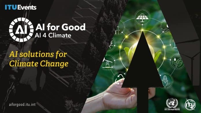 AI/ML solutions for Climate Change promotional banner
