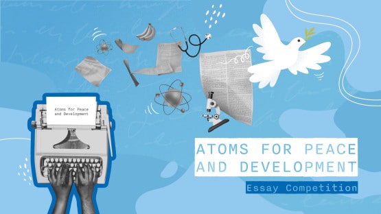 Atoms for Peace, IAEA competition banner