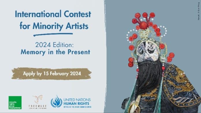 International Contest for Minority Artists 2024 poster