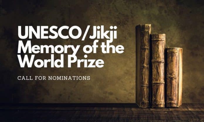 UNESCO/Jikji Memory of the World Prize