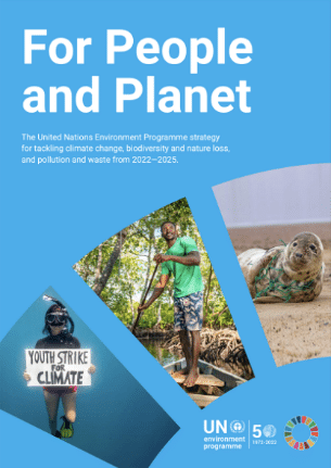 Medium-Term Strategy (MTS): For people and planet: the UNEP strategy for 2022–2025 cover