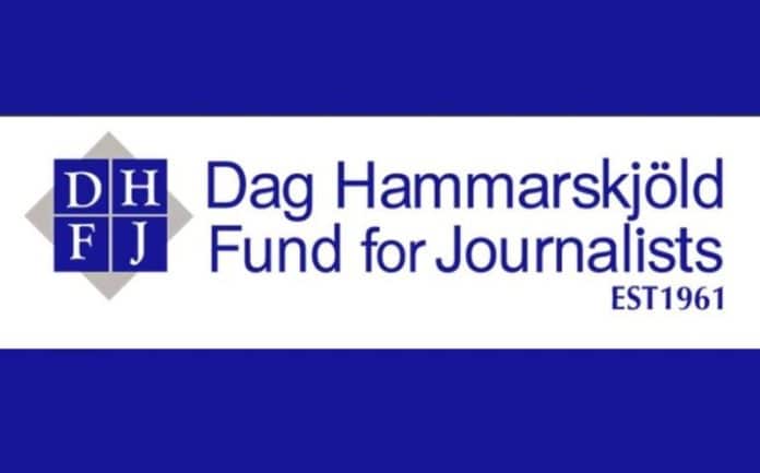 Dag Hammarskjöld Fund for Journalists banner
