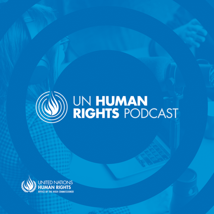 UN Human Rights Podcast banner