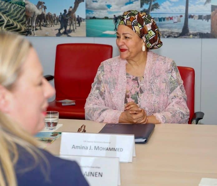 Amina J. Mohammed, UN Deputy Secretary-General at the 4th Annual EU-UN Strategic Dialogue on Sustainable Development