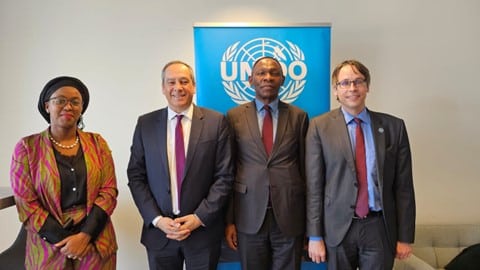 The UNIDO Brussels Office welcomed H.E.Bitange Nedemo Kenyan Ambassador to Belgium and the European Union, on 7 March. 
