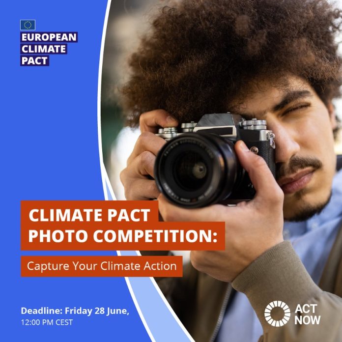 EU Climate Pact photo competition banner