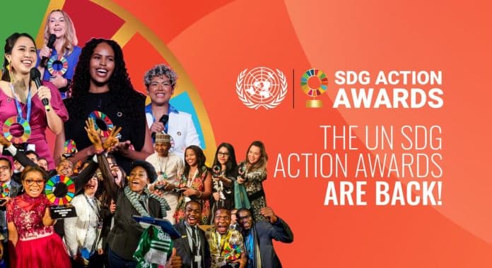 UN SDG Action Awards 2024 promo banner