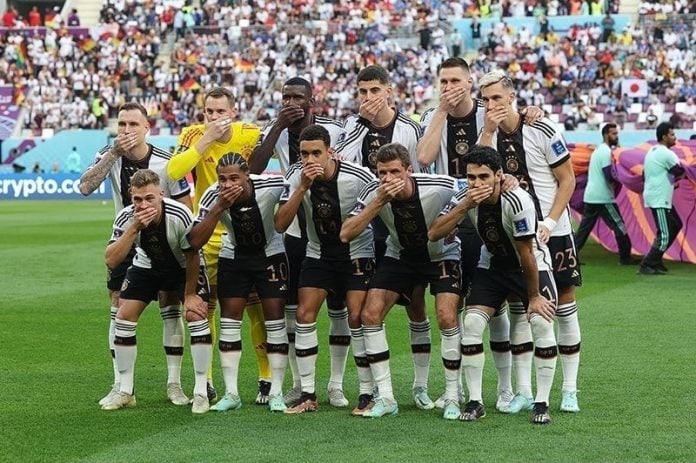 2022 FIFA World Cup Germany 1–2 Japan - Germany lineup