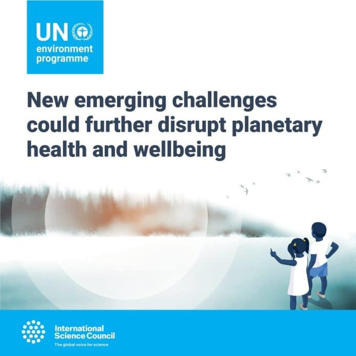 Cover: A global foresight report on planetary health and human wellbeing